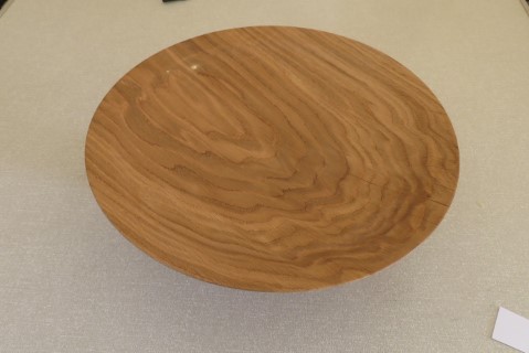 This pedestal dish won a turning of the month certicate for Chris Withall